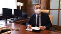 Nový ministr zdravotnictví Petr Arenberger nastoupil do úřadu (7. 4. 2021)
