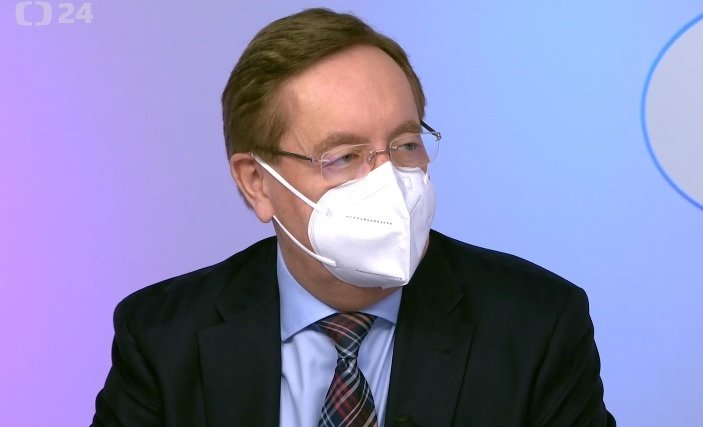 Ministr zdravotnictví Petr Arenberger v OVM (25. 4. 2021)