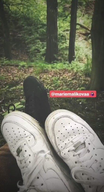 Petr Borkovec a jeho nová láska Marie Malíková