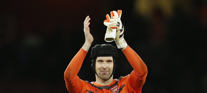 Brankář Arsenalu Petr Čech se stal rekordmanem Premier League