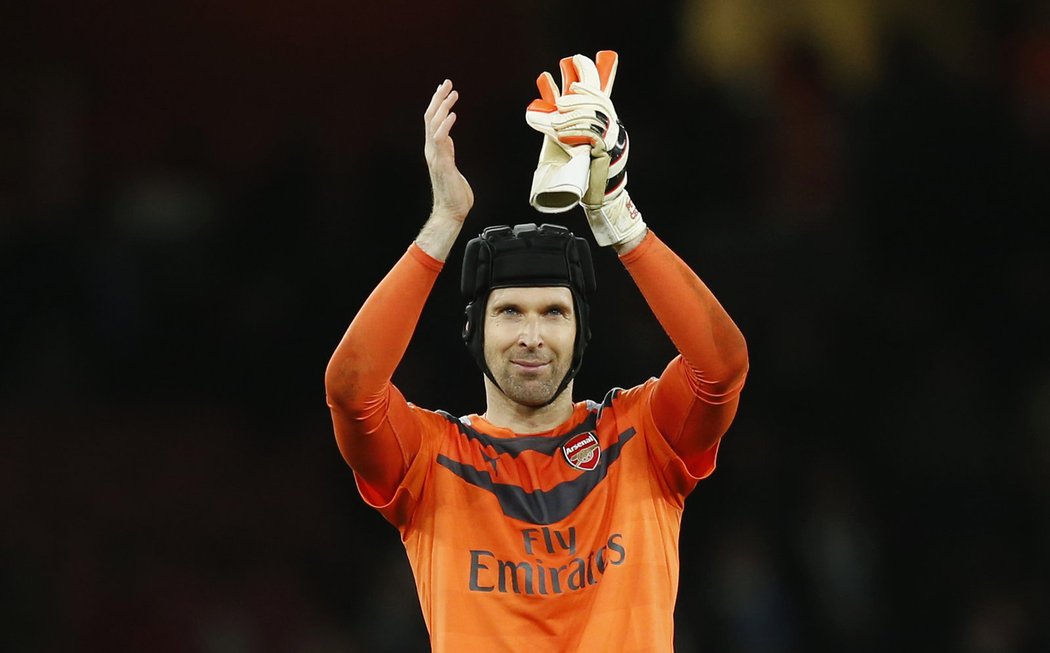 Brankář Arsenalu Petr Čech se stal rekordmanem Premier League