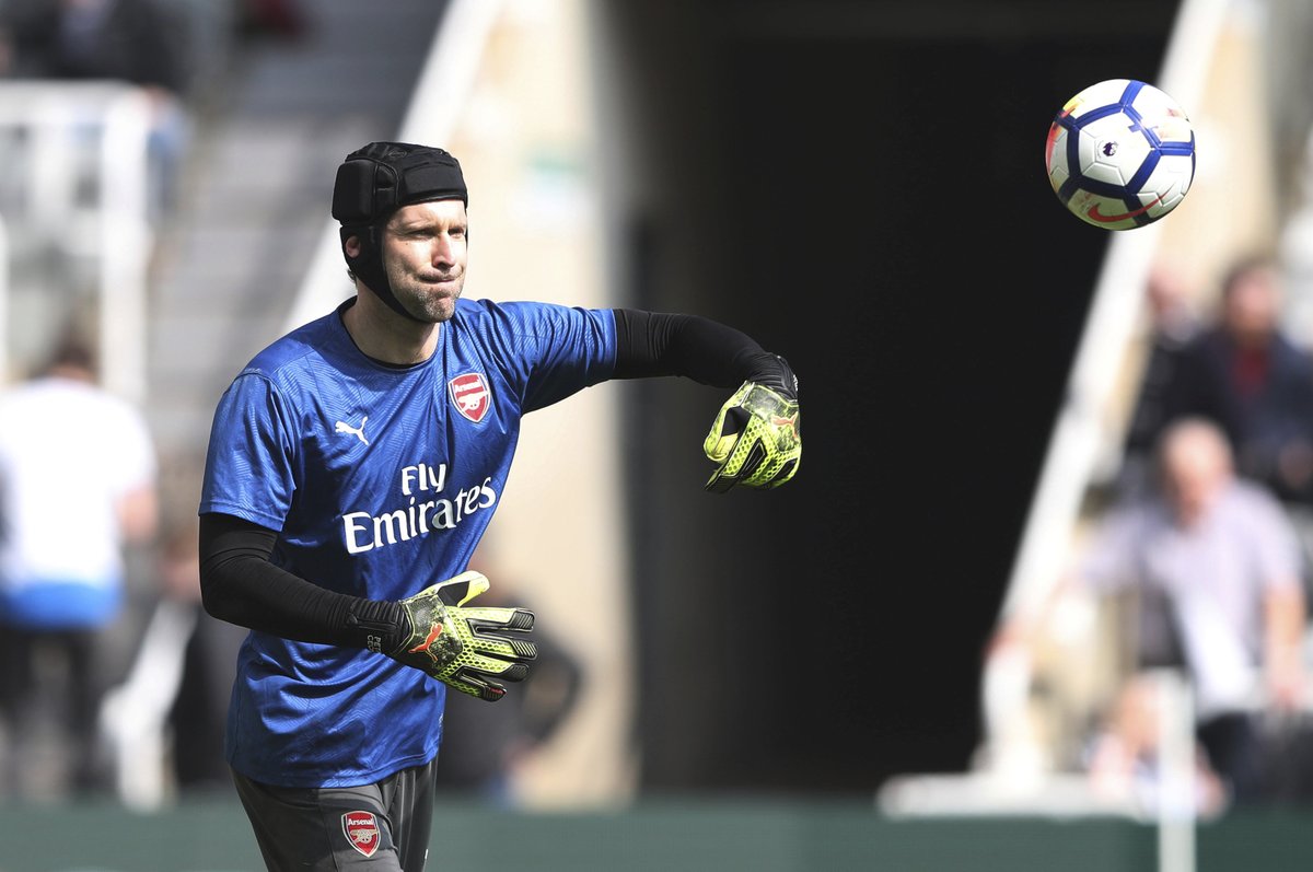 Petr Čech je brankářem anglického Arsenalu Londýn