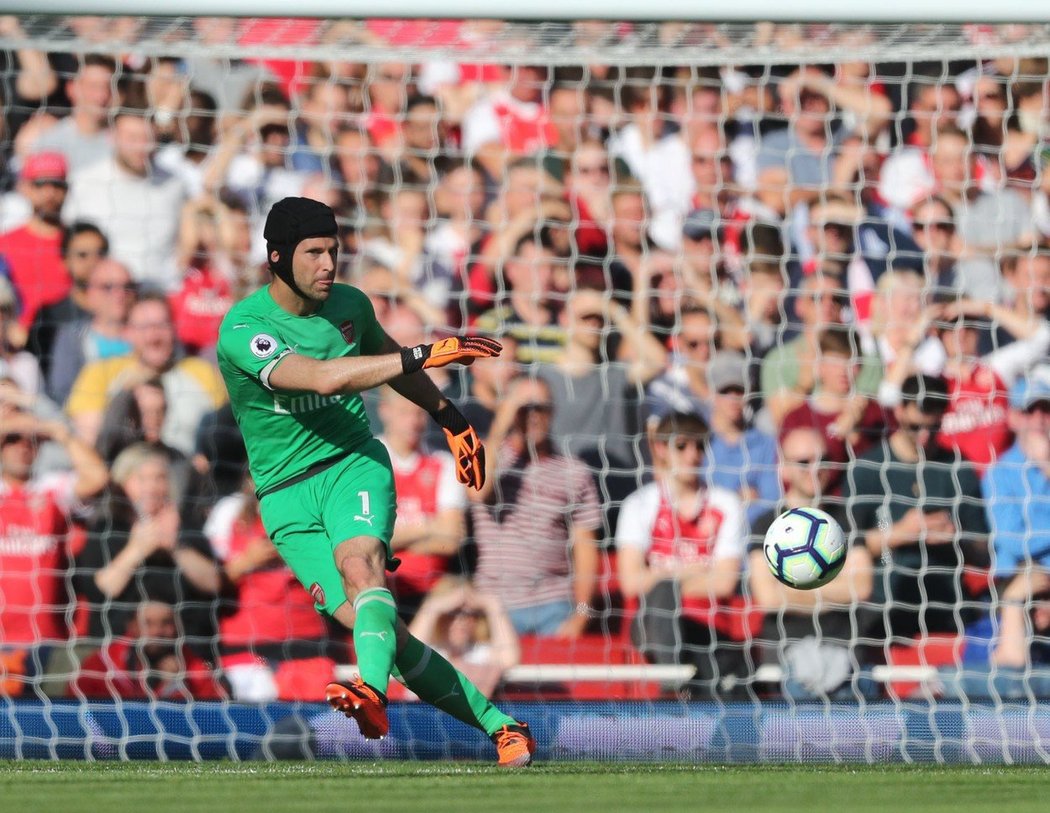 Petr Čech, gólman londýnského Arsenalu