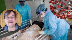 „Nejsou to stroje,“ budí Čechy k podpoře sbírky na zdravotníky herec Petr Čtvrtníček.