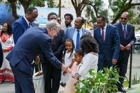 Fiala se v Etiopii sešel s premiérem, zamířil i do Muzea vody. Co vyjedná v Africe?
