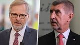 Nevkusná drzost, pustil se Fiala do Babiše. Expremiér: Nenechám se poučovat akademikem