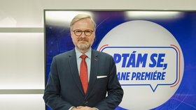 Premiér Petr Fiala (ODS) v pořadu Blesku Ptám se, pane premiére. (8.7.2022)