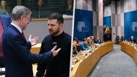 Fiala v Bruselu: Vyrazil i na bilaterální jednání se Zelenským.