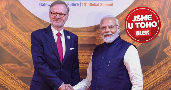Petr Fiala v Indii: S indickým premiérem Módím (10.1.2024)