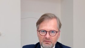 Předseda ODS Petr Fiala během rozhovoru pro Blesk (22. 10. 2020)