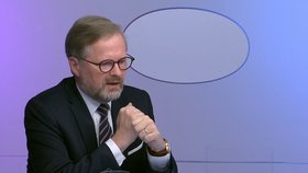 Šéf koalice SPOLU a ODS Petr Fiala v Otázkách Václava Moravce