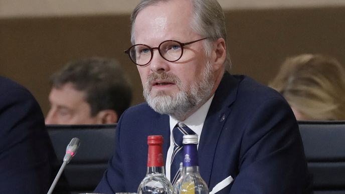 Premiér Petr Fiala (ODS) Premiér Petr Fiala (ODS)