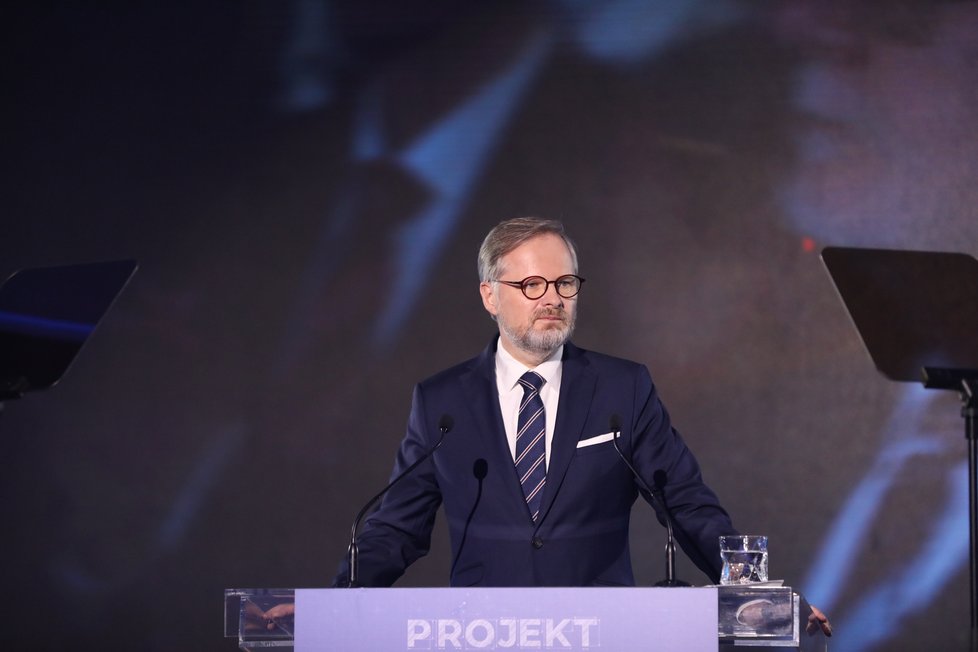 Petr Fiala na ideové konferenci ODS (13. 5. 2023)