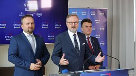 Fiala na tiskovce k prezidentským volbám: Vlastního kandidáta se rozhodla koalice Spolu nepostavit (4.10.2022)