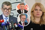 Politici komentují rozkol vlád Fialy a Fica: Babiš se čertí, Čaputová varuje před ztrátou přátel