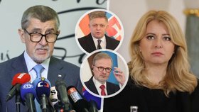 Politici komentují rozkol vlád Fialy a Fica: Babiš se čertí, Čaputová varuje před ztrátou přátel