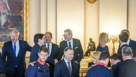 Premiér Petr Fiala (ODS) na galavečeru summitu NATO (28.6.2022)