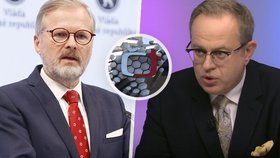 Došlo na spor mezi premiérem Petrem Fialou a moderátorem ČT Václavem Moravcem?