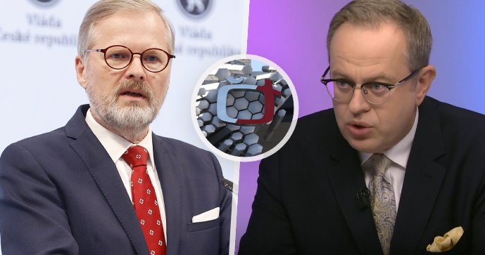 Došlo na spor mezi premiérem Petrem Fialou a moderátorem ČT Václavem Moravcem?