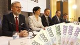 Smršť připomínek k balíčku: Vadí vyšší renta pro exprezidenty či DPH na pleny, tampony a noviny
