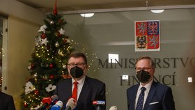 Petr Fiala a Zdeněk Stanura na ministerstvu financí