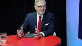 Premiér Petr Fiala (ODS) v pořadu Ptám se, pane premiére na Blesk.cz (22.5.2024)