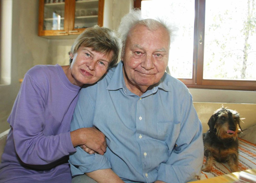 Petr Haničinec s poslední manželkou Radkou