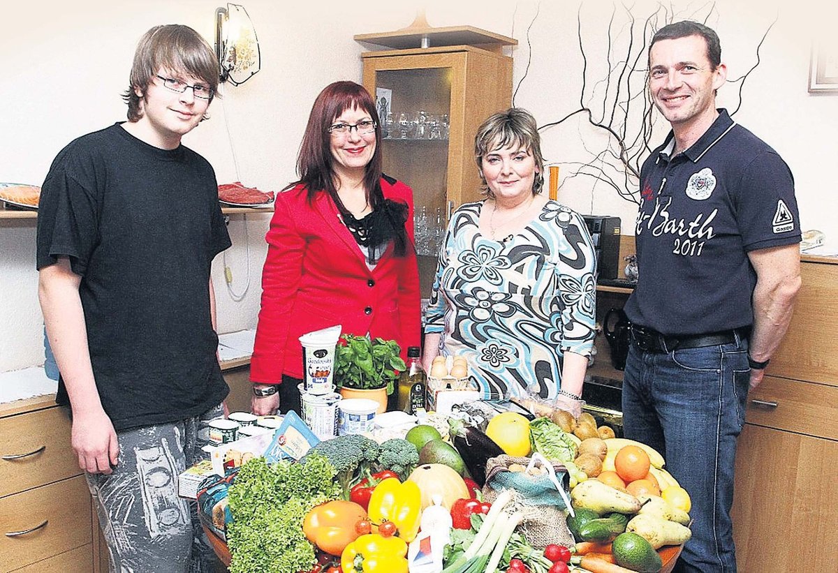 Blančin život byl jeden velký stres, nepravidelné stravování a přibývající kila! Vlevo její syn Adam.