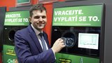 Zálohy pro PET lahve a plechovky? Hladík plánuje spuštění do dvou let!