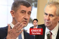 Komentář: Vymění ČSSD Babiše za daně a byty? Zeman chce dát lidu vládu na prázdniny