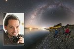 Fotograf Petr Horálek zachytil pohádkovou fotografii Marsu a Mléčné dráhy