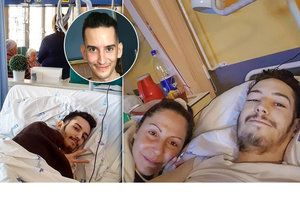 Petr (24) bojující s rakovinou: Skončil v nemocnici!