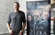 Petr Jákl na projekci filmu Jan Žižka