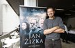 Petr Jákl na projekci filmu Jan Žižka