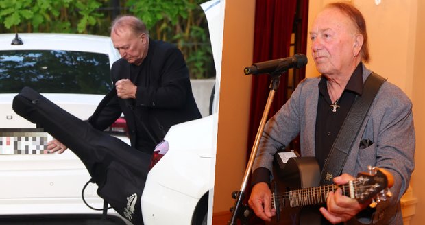 Rocker Petr Janda spěchal a… přejel si autem drahou kytaru!