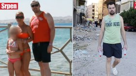 Petr během svého nuceného pobytu v Egyptě zhubl 15 kilo