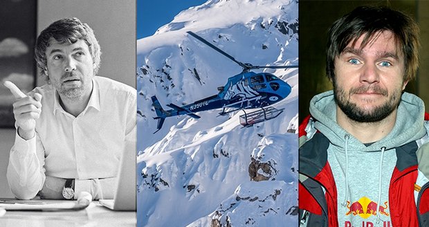 Jediný přeživší! S Kellnerem (†56) byl na palubě zříceného vrtulníku známý snowboardista