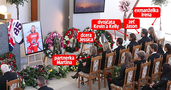 Na pohřeb Petra Klímy dorazila jeho exmanželka i přítelkyně.