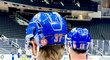 Hráči Edmontonu s »vylepšenými« helmami
