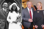Se svou druhou manželkou strávil Petr Kostka na 50 let spokojeného manželství