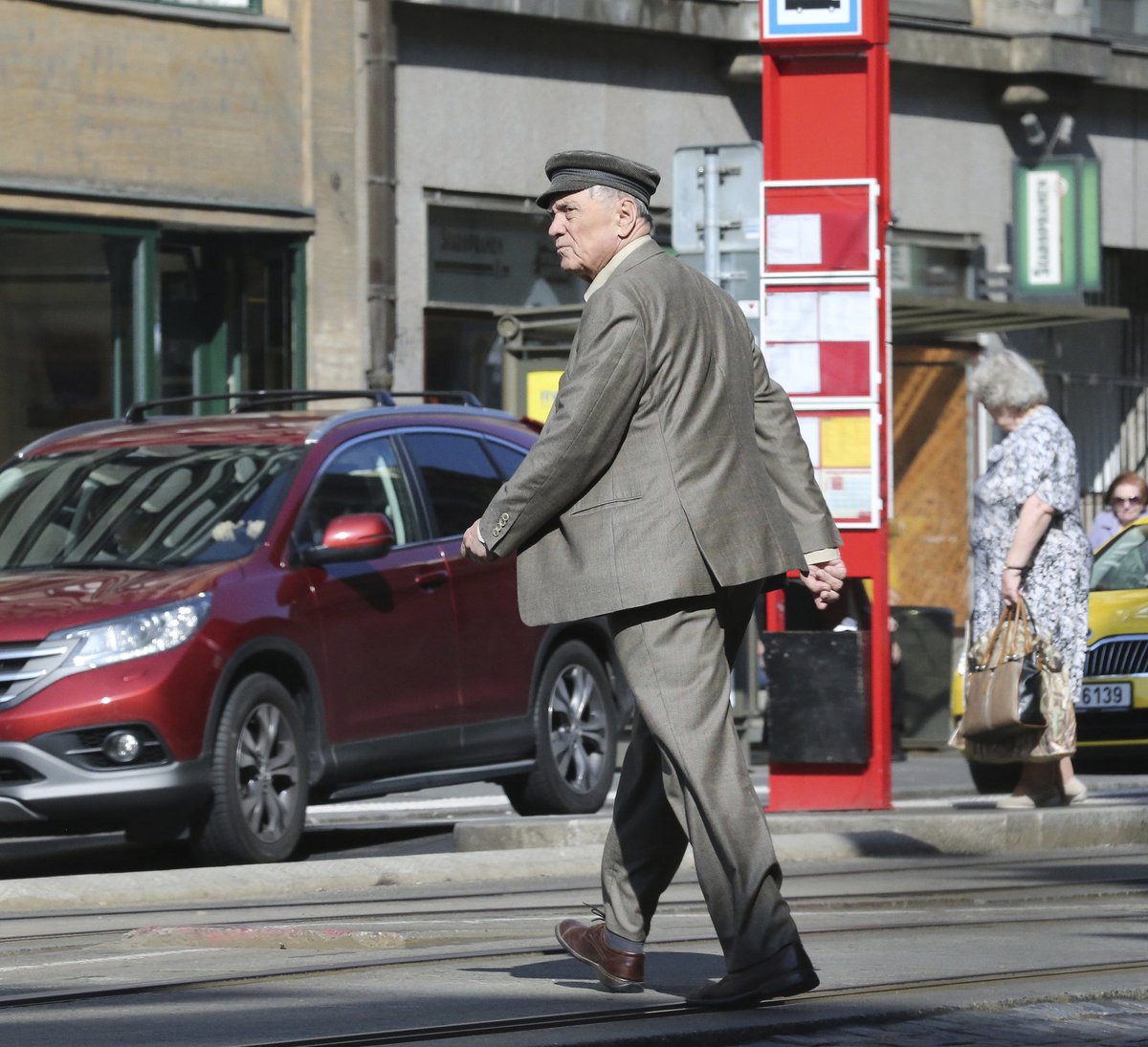 Praha-Staré Město, 17. září 2014  Herce propustili z nemocnice, zdravotní problémy ale přetrvávají.