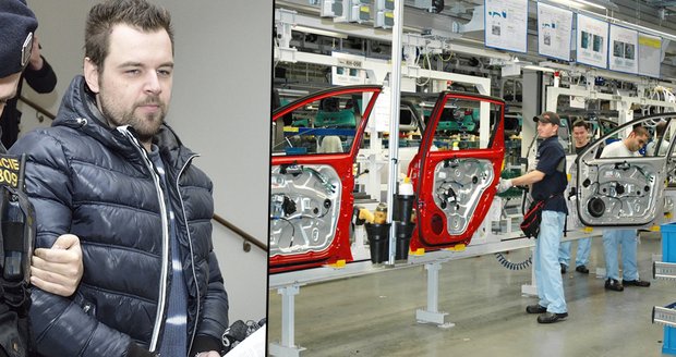 Petr Kramný je stále zaměstnancem nošovické automobilky. Sedí však ve vazbě