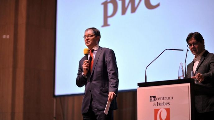 Petr Kříž, vedoucí partner sektoru finančních služeb PwC Česká republika – odborný partner ocenění.