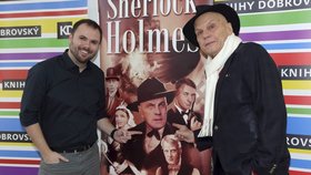 Křest audioknihy Sherlock Holmes: Hitlerův posel smrti spisovatele Petra Macka, již namluvilo 6 hereckých es.