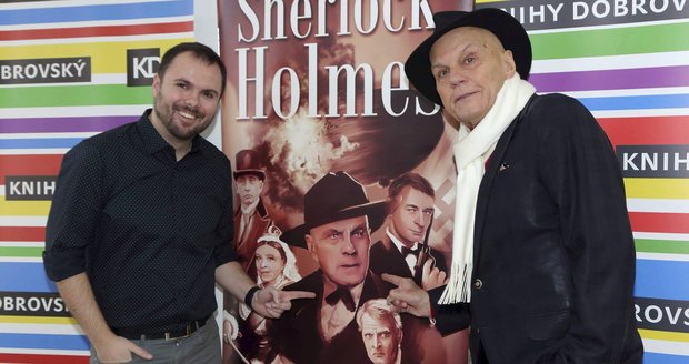 Křest audioknihy Sherlock Holmes: Hitlerův posel smrti spisovatele Petra Macka, již namluvilo 6 hereckých es