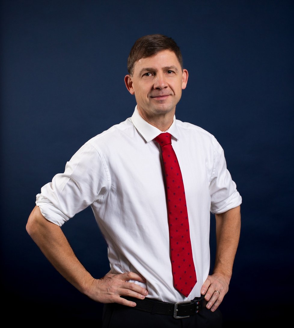 Bývalý předseda Svobodných a lídr SPD do eurovoleb 2024 Petr Mach