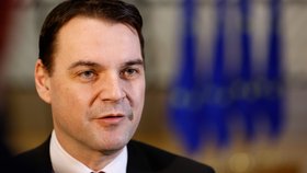 Ministr zahraničí Petr Macinka (Motoristé) v Bruselu (29.1.2026)