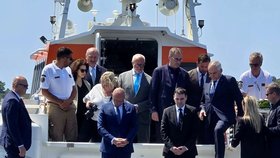 Ministr zahraničí Macinka v Chorvatsku uctil české oběti tragické lodní nehody (23.7.2026)