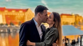 Petr Macinka s manželkou Monikou na oslavě 85. narozenin Václava Klause (18.6.2026)