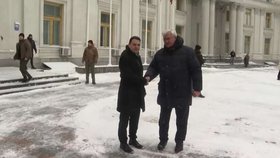 Petr Macinka (Motoristé) na Ukrajině (9.1.2026)